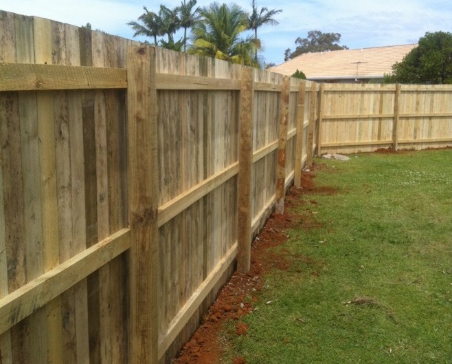 Timber Garden Fencing Brisbane