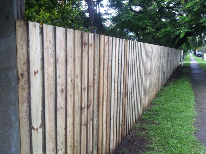 Timber Garden Fencing Brisbane