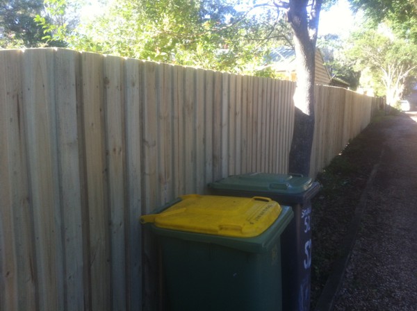 Timber Garden Fencing Brisbane