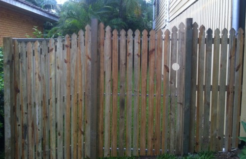 Timber Garden Fencing Brisbane