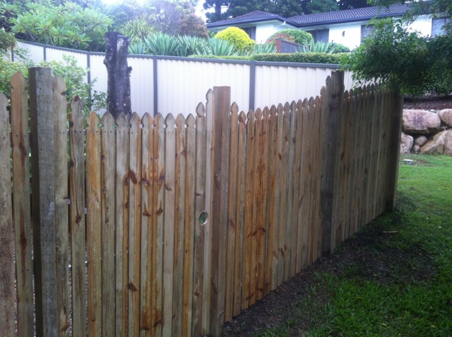 Timber Garden Fencing Brisbane